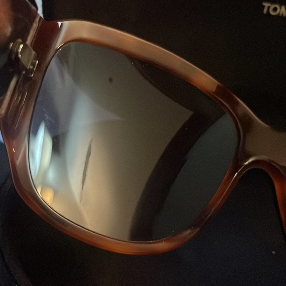 Tom Ford Serena Brown/Gold Sunglasses main image 7
